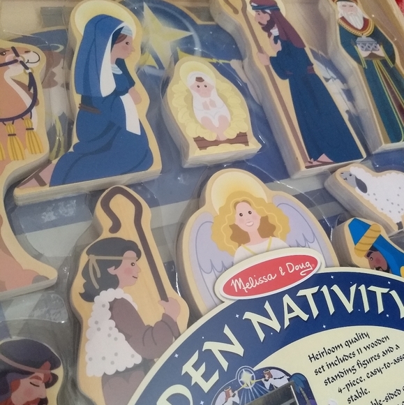 melissa and doug nativity set
